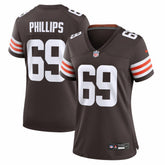 Nike Tyre Phillips Cleveland Browns Women's Team Game Jersey Brown