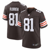 Nike Luke Floriea Cleveland Browns Team Game Jersey Brown