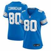 Nike Malik Cunningham Detroit Lions Women's Team Game Jersey Blue