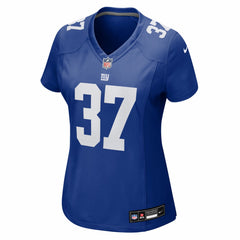Nike Younghoe Koo New York Giants Women's Team Game Jersey Royal