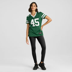 Nike Mark Robinson New York Jets Women's Team Game Jersey Legacy Green