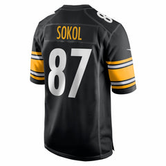 Nike Matt Sokol Pittsburgh Steelers Team Game Jersey Black