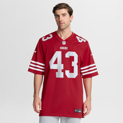 Nike Messiah Swinson San Francisco 49ers Team Game Jersey Scarlet