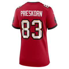 Nike Caden Prieskorn Tampa Bay Buccaneers Women's Team Game Jersey Red