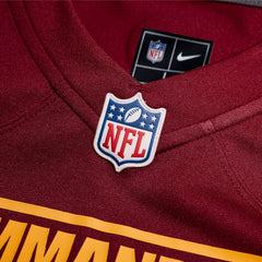 Nike Car'lin Vigers Washington Commanders Team Game Jersey Burgundy