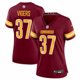 Nike Car'lin Vigers Washington Commanders Women's Team Game Jersey Burgundy