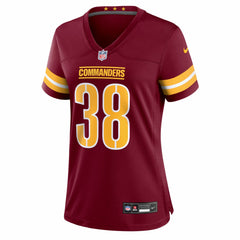 Nike Chase Edmonds Washington Commanders Women's Team Game Jersey Burgundy