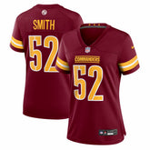 Nike Preston Smith Washington Commanders Women's Team Game Jersey Burgundy