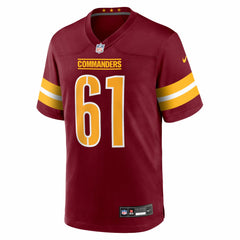 Nike Tyler Cooper Washington Commanders Team Game Jersey Burgundy
