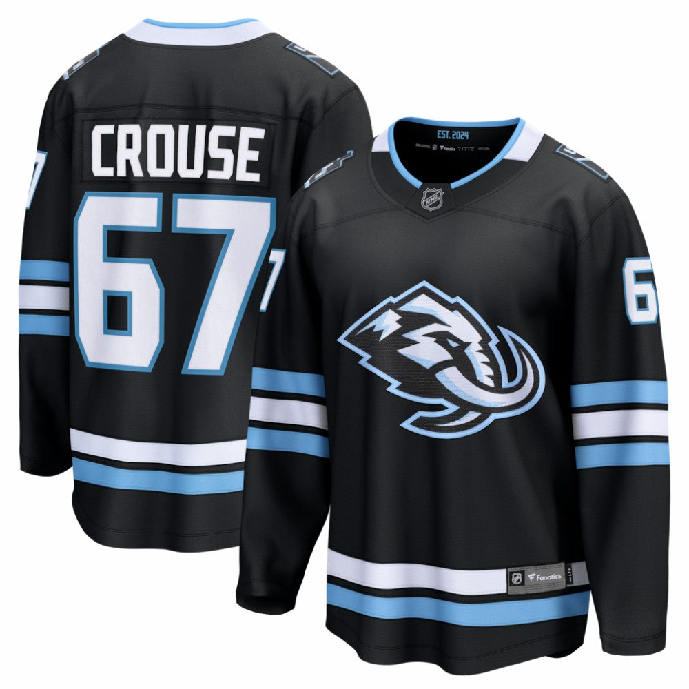 Lawson Crouse Utah Mammoth Fanatics Home Breakaway Player Jersey - Black - NHL 203513285