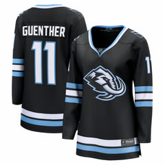 Dylan Guenther Utah Mammoth Fanatics Women's Home Breakaway Player Jersey - Black - NHL 203513290
