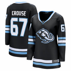 Lawson Crouse Utah Mammoth Fanatics Women's Home Breakaway Player Jersey - Black - NHL 203513292