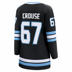 Lawson Crouse Utah Mammoth Fanatics Women's Home Breakaway Player Jersey - Black - NHL 203513292