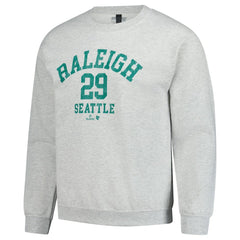 Cal Raleigh MLBPA BreakingT Unisex Player Name & Number Sweatshirt - Heather Gray - MLB Online