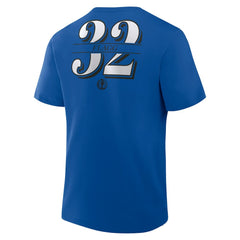 Cooper Flagg Dallas Mavericks In The Paint Name & Number T-Shirt for sale Blue | Fanatics