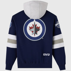 Winnipeg Jets OVO x NHL Fleece Hoodie - Navy - NHL 203514855