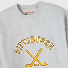 Pittsburgh Penguins OVO x NHL Fleece Sweatshirt - Heather Gray - NHL 203514878