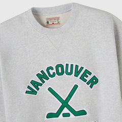 Vancouver Canucks OVO x NHL Fleece Sweatshirt - Heather Gray - NHL 203514888