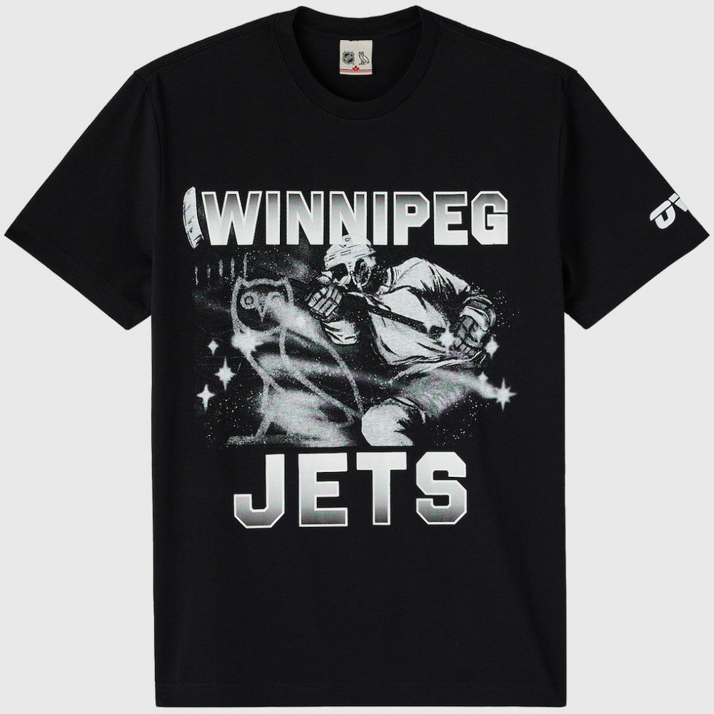 Winnipeg Jets OVO x NHL Graphic T-Shirt - Black - NHL 203514902