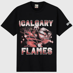 Calgary Flames OVO x NHL Graphic T-Shirt - Black - NHL 203514920
