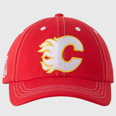 Calgary Flames OVO x NHL Adjustable Sport Hat - Red - NHL 203514939