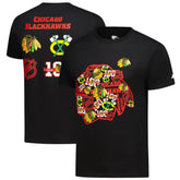 Chicago Blackhawks Starter Logo Collage T-Shirt - Black - NHL 203517176