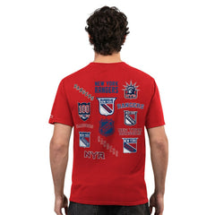New York Rangers Starter Logo Collage T-Shirt - Red - NHL 203517179
