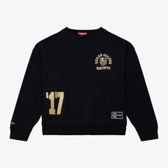 Vegas Golden Knights Mitchell & Ness Women's Crewneck Sweatshirt - Black - NHL 203517449