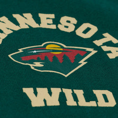 Minnesota Wild Mitchell & Ness Women's Crewneck Sweatshirt - Green - NHL 203517452
