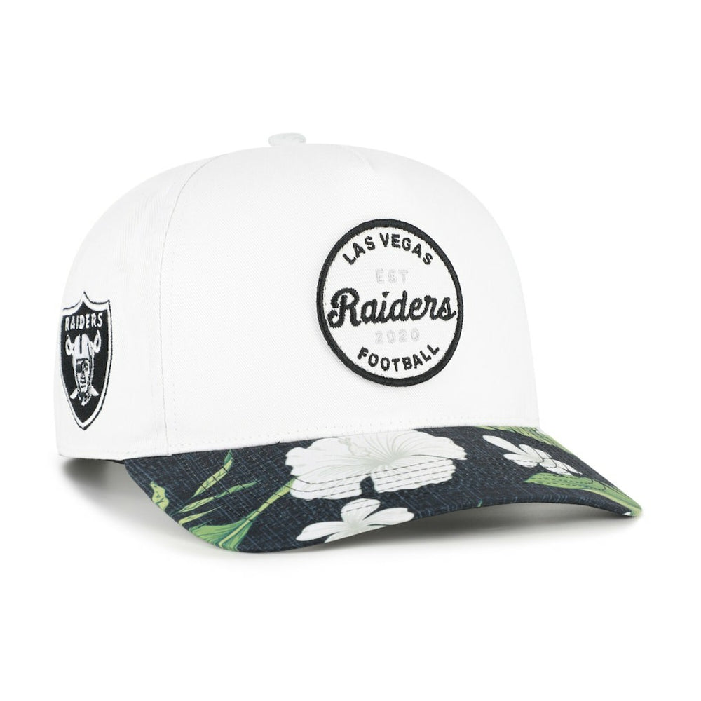 47 brand Las Vegas Raiders '47 Beach Side Hitch Adjustable Hat White/Black