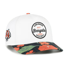 47 brand Cincinnati Bengals '47 Beach Side Hitch Adjustable Hat White/Black