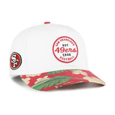 47 brand San Francisco 49ers '47 Beach Side Hitch Adjustable Hat White/Scarlet