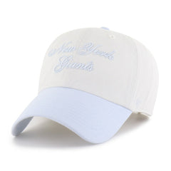 47 brand New York Giants '47 Women's Gelato Two-Tone Clean Up Adjustable Hat White