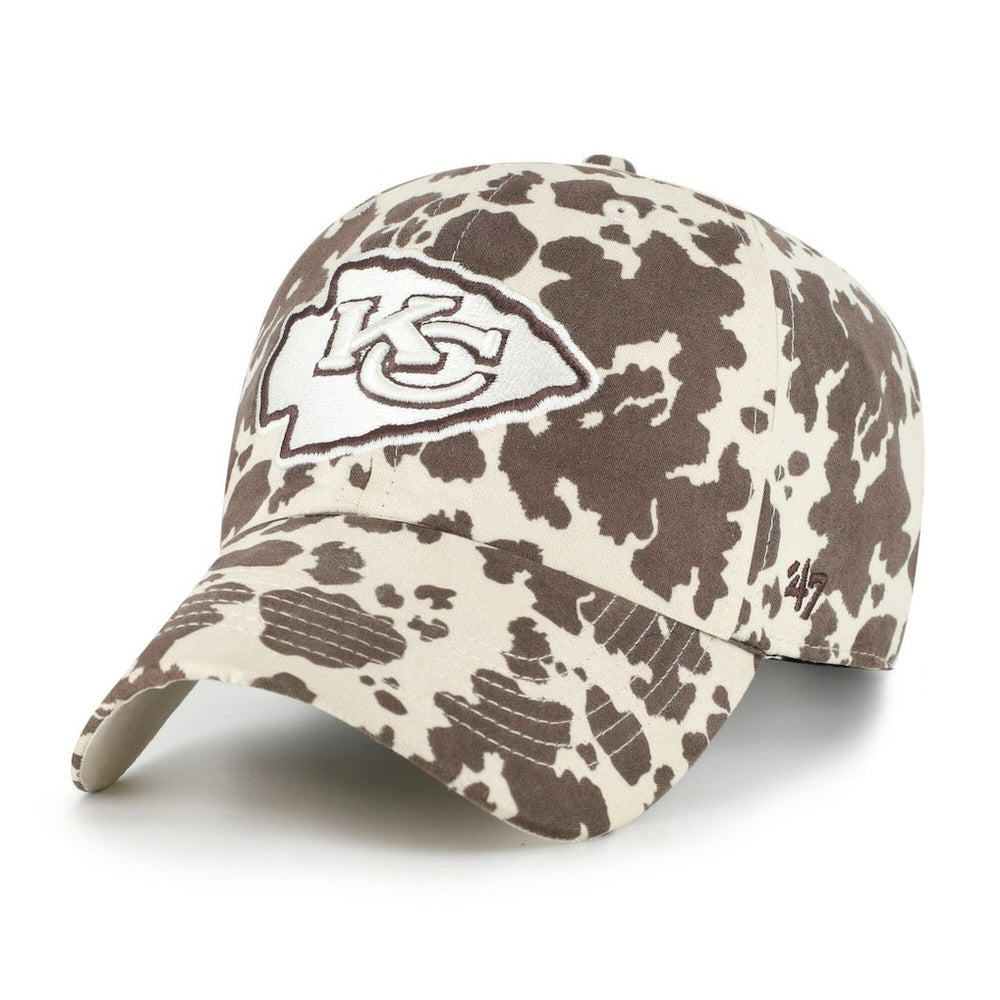 47 brand Kansas City Chiefs '47 Women's Bessie Clean Up Adjustable Hat Natural