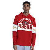 San Francisco 49ers Starter Fullback Jersey Hoodie Scarlet