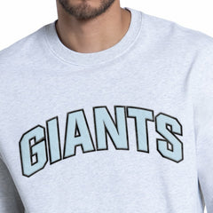 New York Giants Starter Faceoff Fleece Sweatshirt Ash