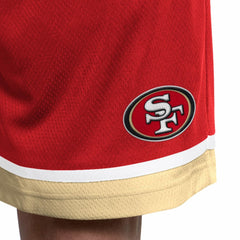 San Francisco 49ers Starter Power Play Mesh Shorts Scarlet