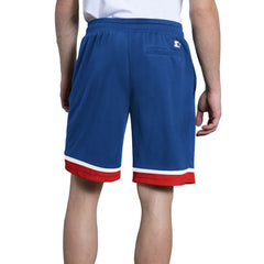 New England Patriots Starter Throwback Power Play Mesh Shorts Royal