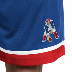 New England Patriots Starter Throwback Power Play Mesh Shorts Royal