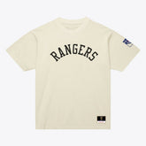 New York Rangers Mitchell & Ness Unisex Arched Team T-Shirt - Cream - NHL 203521586