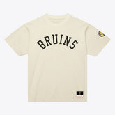 Boston Bruins Mitchell & Ness Unisex Arched Team T-Shirt - Cream - NHL 203521587
