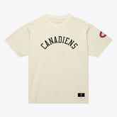 Montreal Canadiens Mitchell & Ness Unisex Arched Team T-Shirt - Cream - NHL 203521589