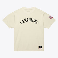 Montreal Canadiens Mitchell & Ness Unisex Arched Team T-Shirt - Cream - NHL 203521589