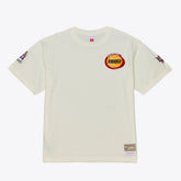 Houston Rockets Hardwood Classics Chainstitch Premium T-Shirt Cream | Mitchell & Ness discount