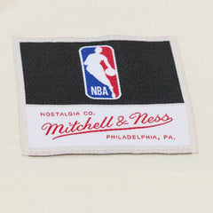 Oklahoma City Thunder Hardwood Classics Chainstitch Premium T-Shirt Cream | Mitchell & Ness discount