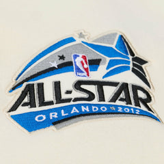 Orlando Magic Hardwood Classics Chainstitch Premium Fleece Hoodie Cream | Mitchell & Ness