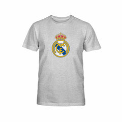 Real Madrid 1863FC Youth Color Badge T-Shirt Gray