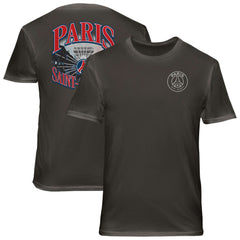 Paris Saint-Germain 1863FC Wordmark Cotton T-Shirt Gray