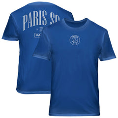 Paris Saint-Germain 1863FC Back Wordmark Soft Wash T-Shirt Blue