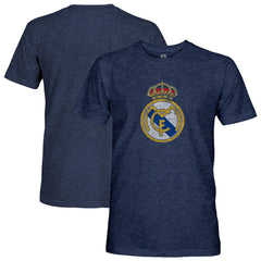 Real Madrid 1863FC Color Badge Tri-Blend T-Shirt Navy